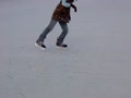 アイススケート技集その１０（嫁さんの練習風景） 